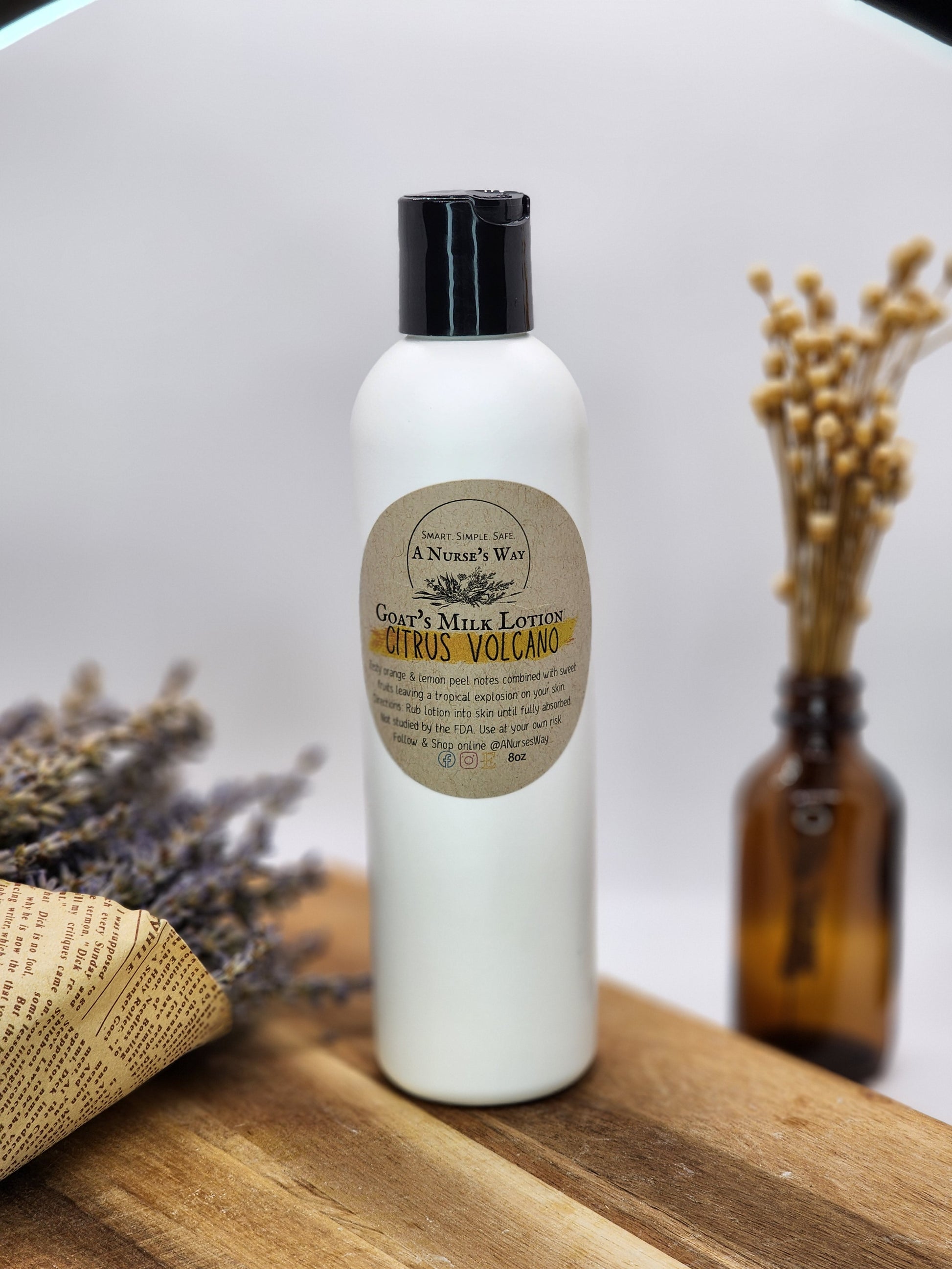 Citrus Volcano Goat's Milk Soap & Lotion