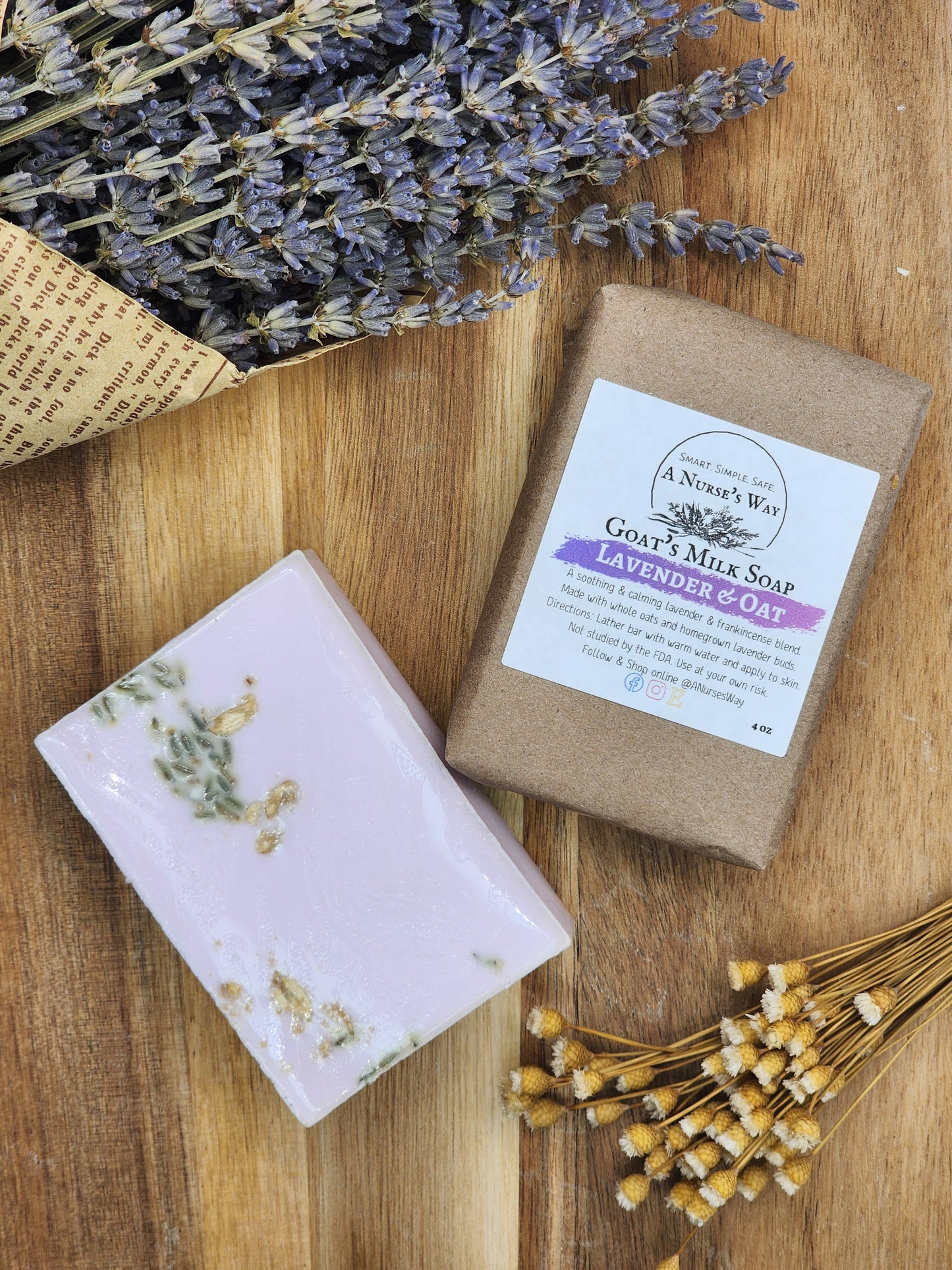 Lavender & Oat Goat's Milk Soap & Lotion