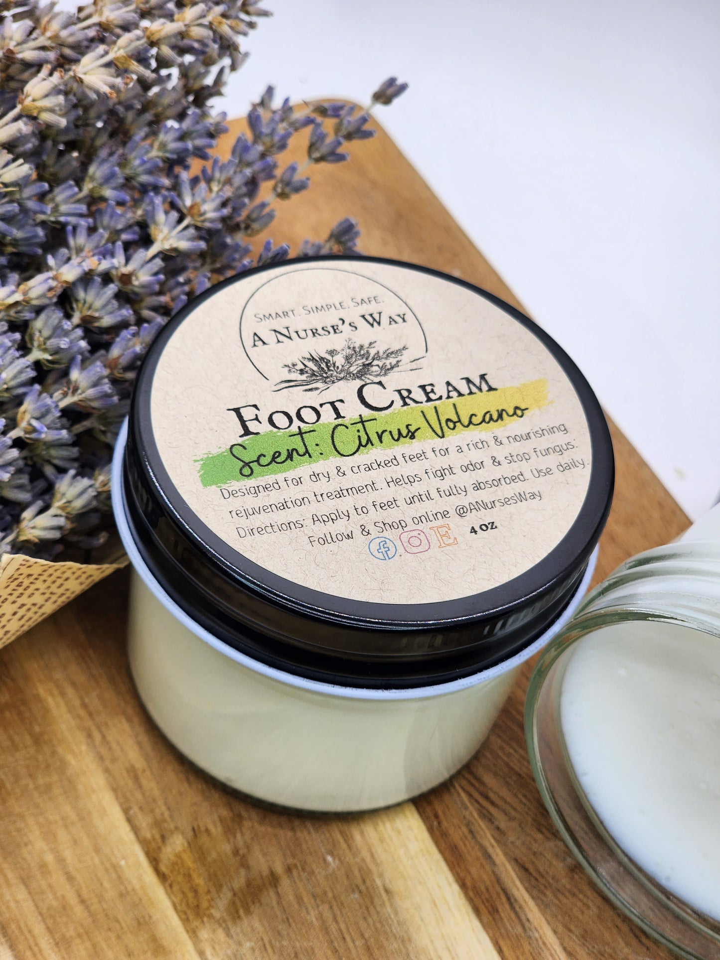 Foot Cream - Hydrate/Rejuvenate