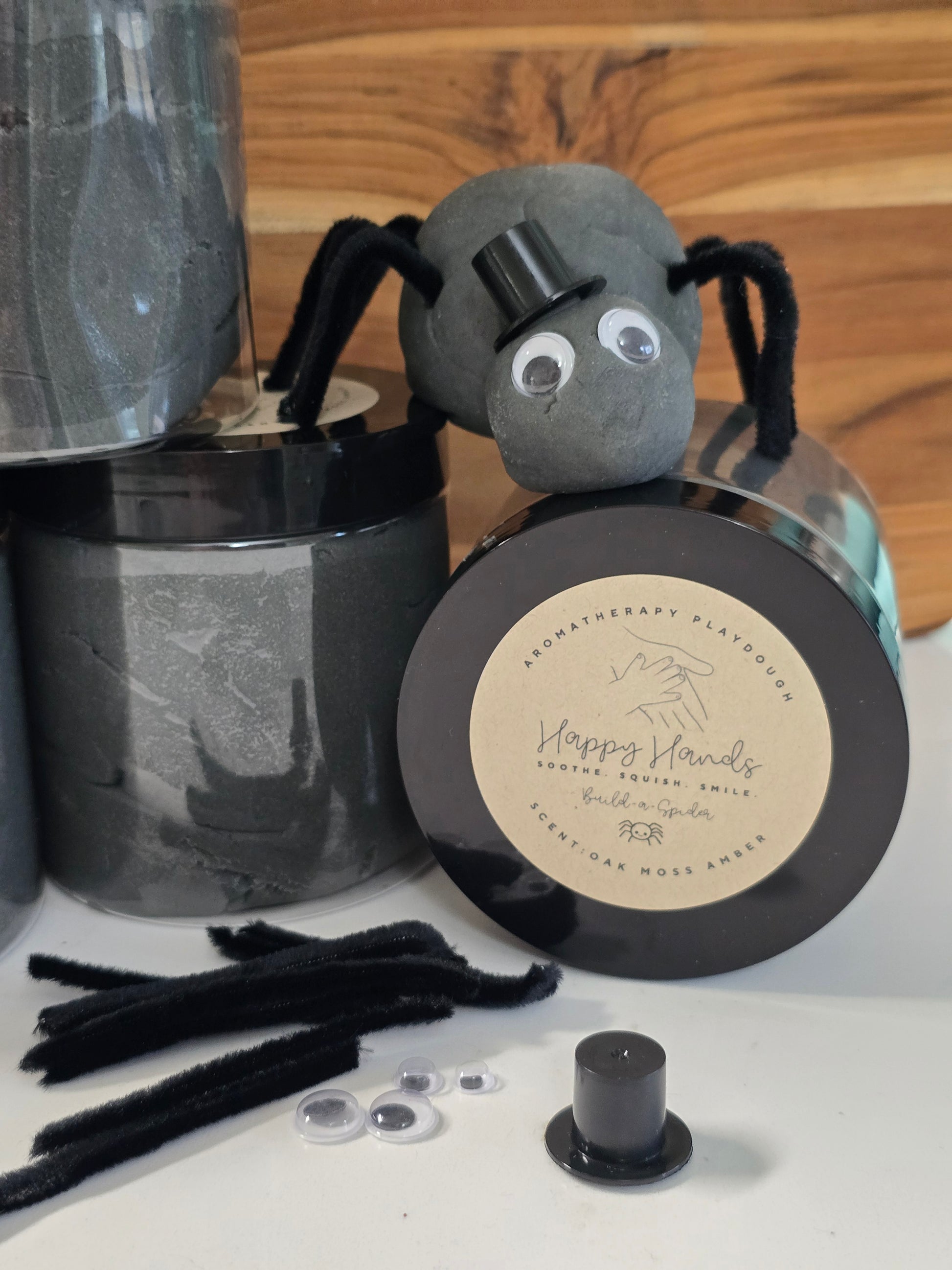 Build-a-Spider Playdough by Happy Hands