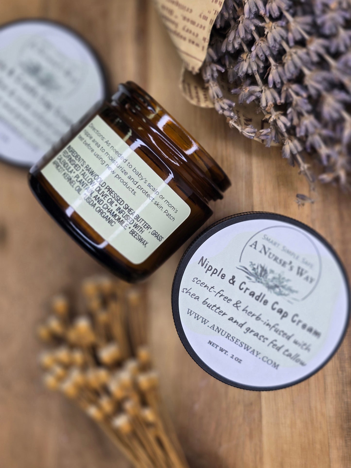 Cradle Cap and Nipple Balm