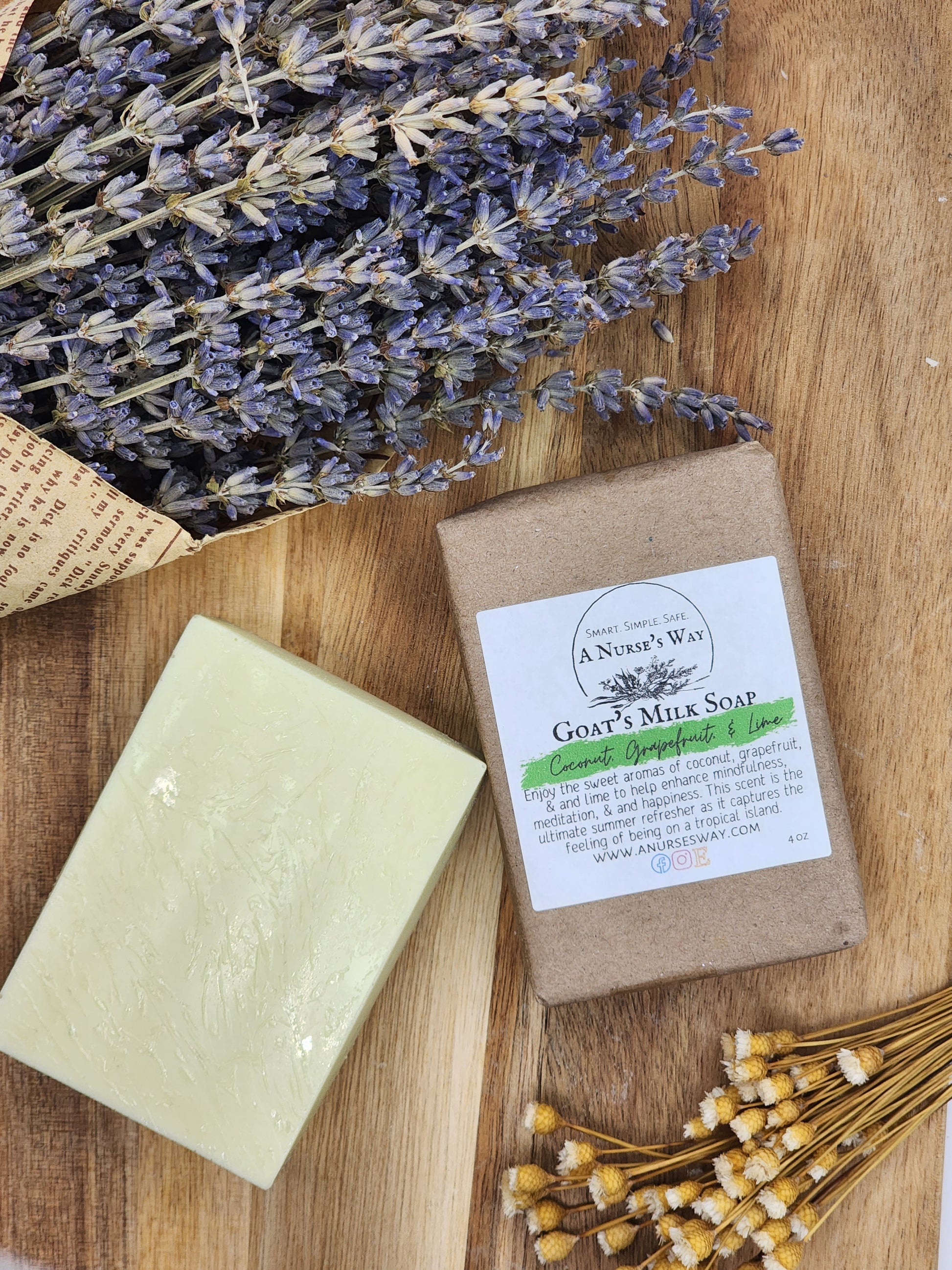 Coconut & Lime Goat's Milk Soap & Lotion