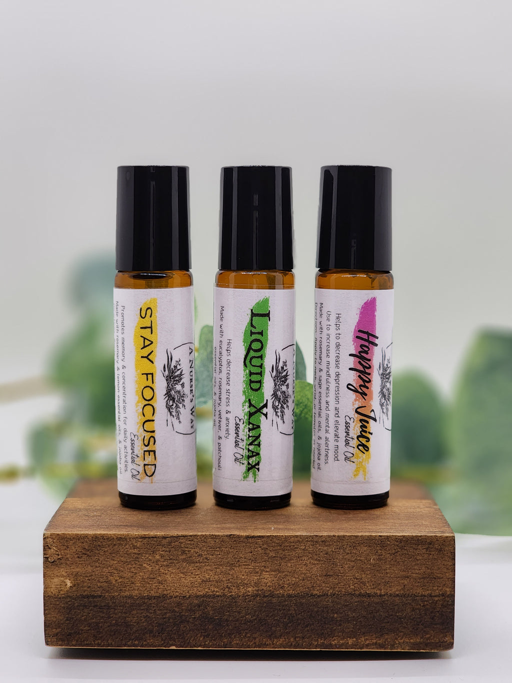 Variety Pack of Essential Oil Roll-On