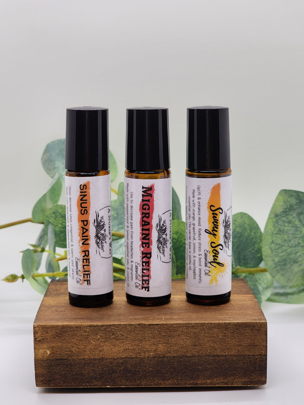 Variety Pack of Essential Oil Roll-On