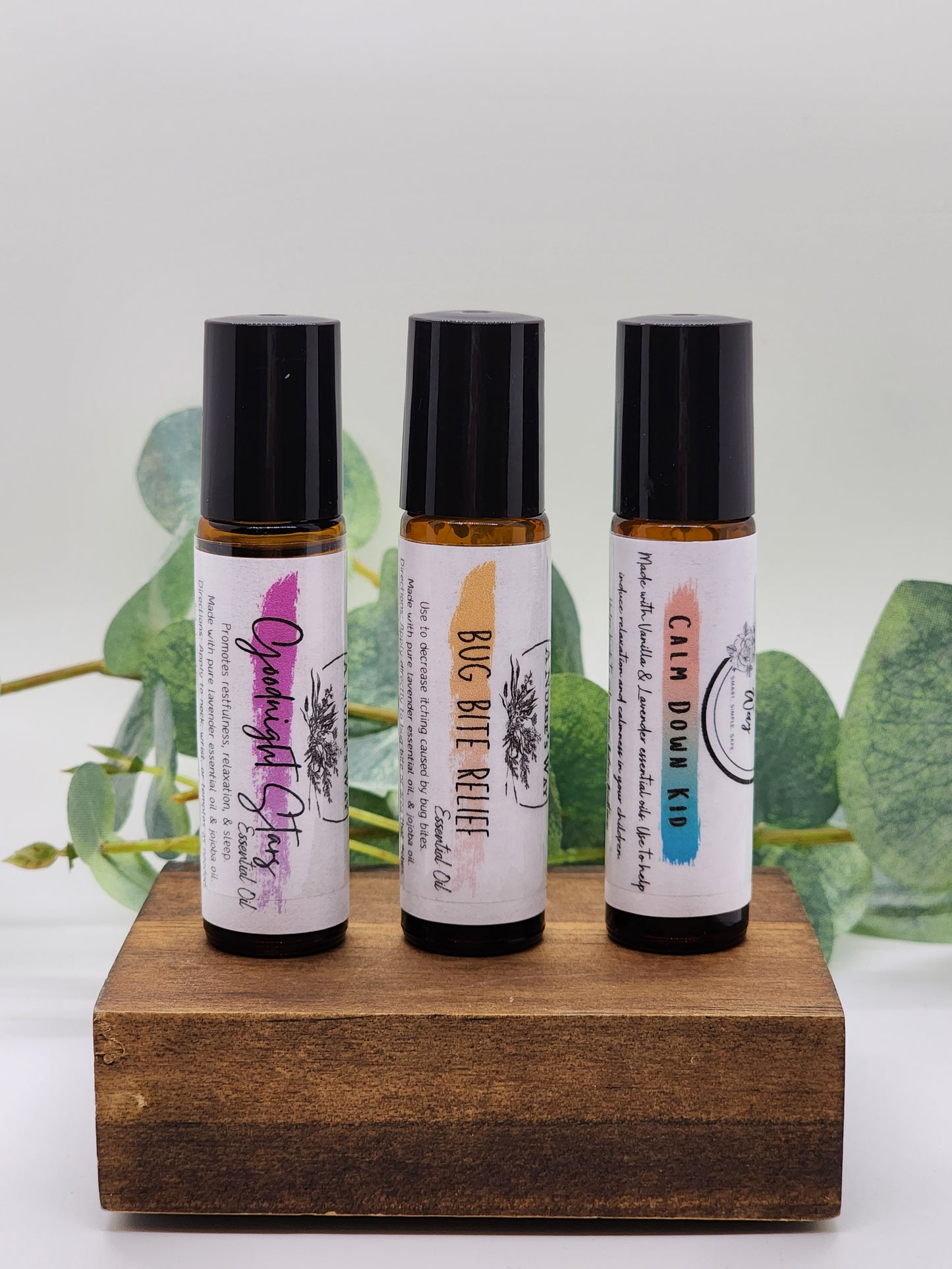 Variety Pack of Essential Oil Roll-On