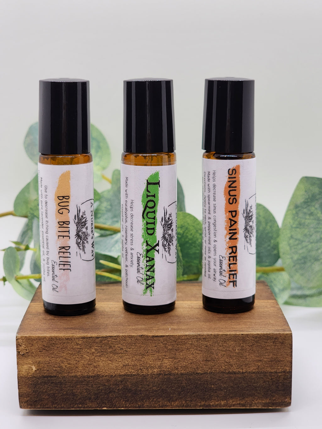 Variety Pack of Essential Oil Roll-On