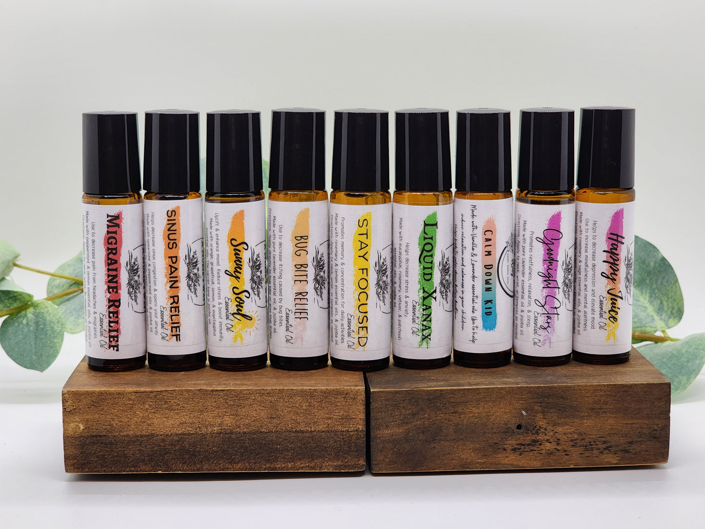 Variety Pack of Essential Oil Roll-On