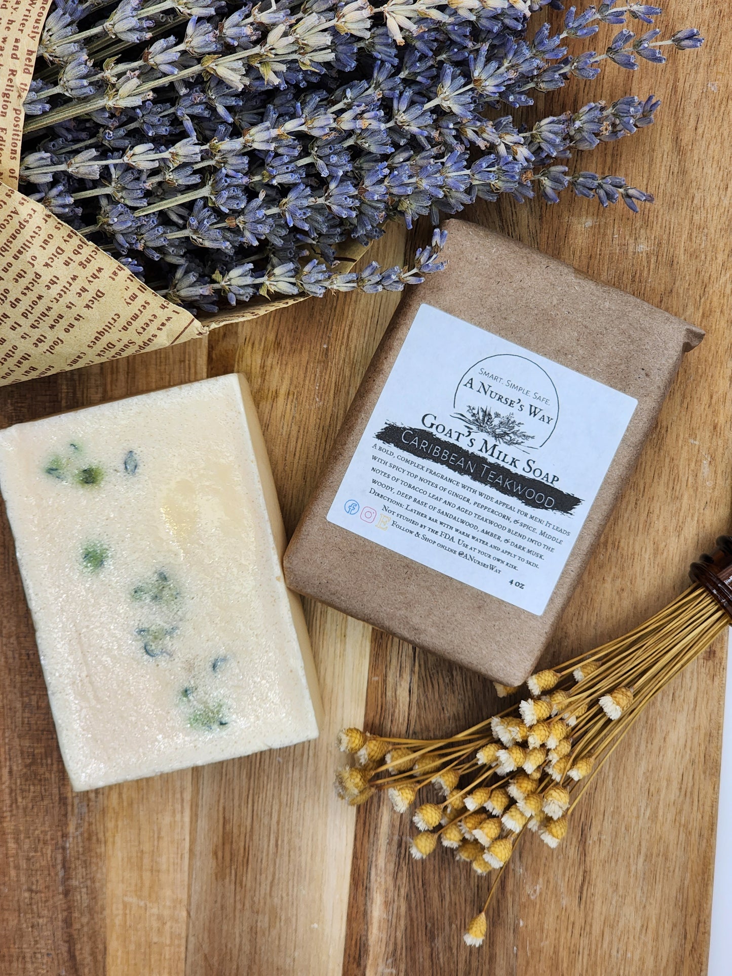 Masculine Goat's Milk Soap - 3 Scents