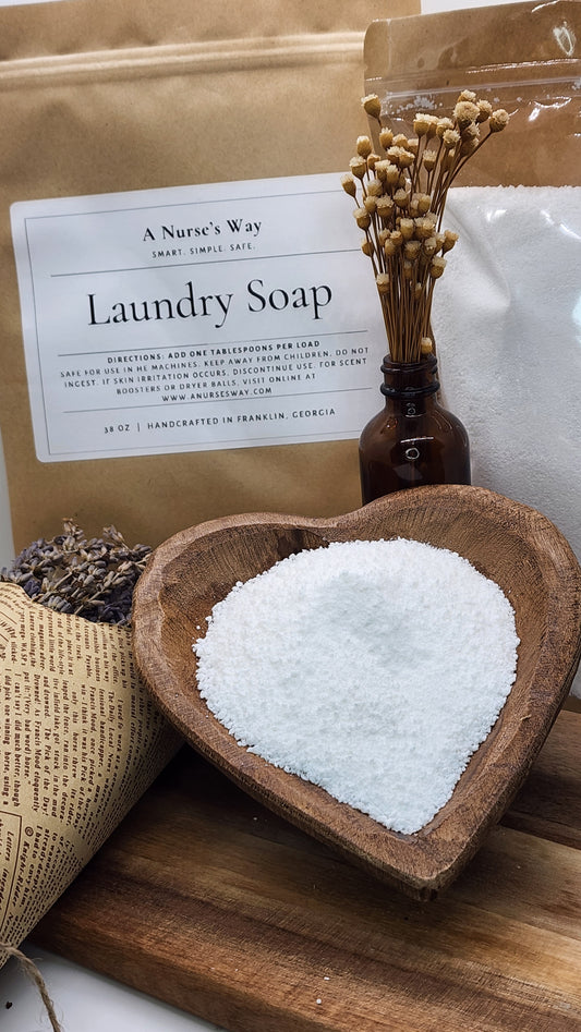 Scent-Free Handcrafted Laundry Soap