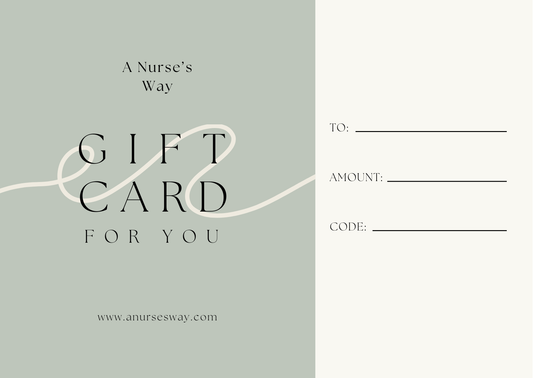 A Nurse's Way Gift Card