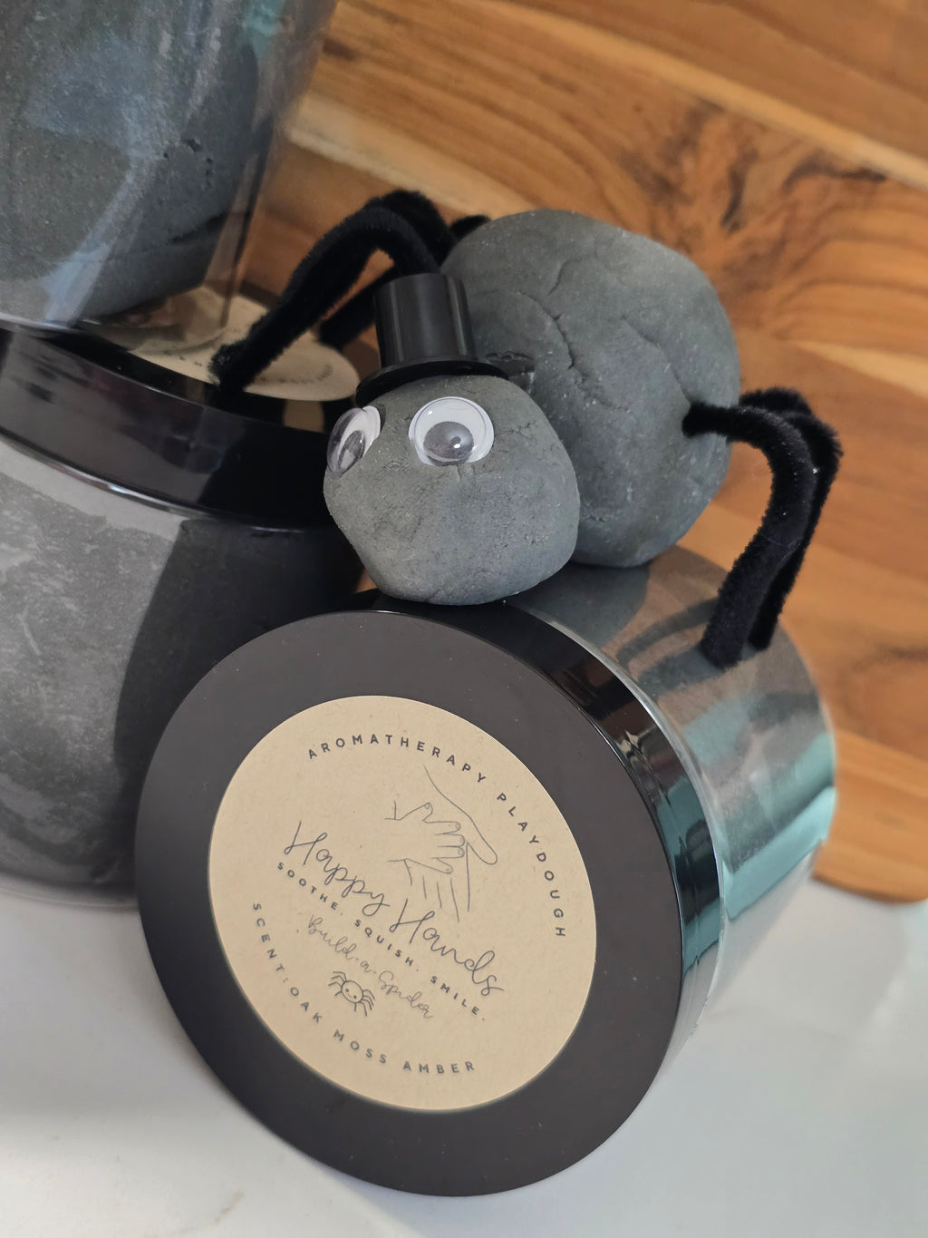 Build-a-Spider Playdough by Happy Hands