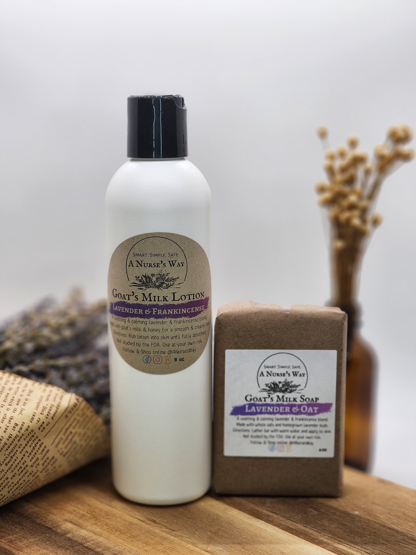 Lavender & Oat Goat's Milk Soap & Lotion