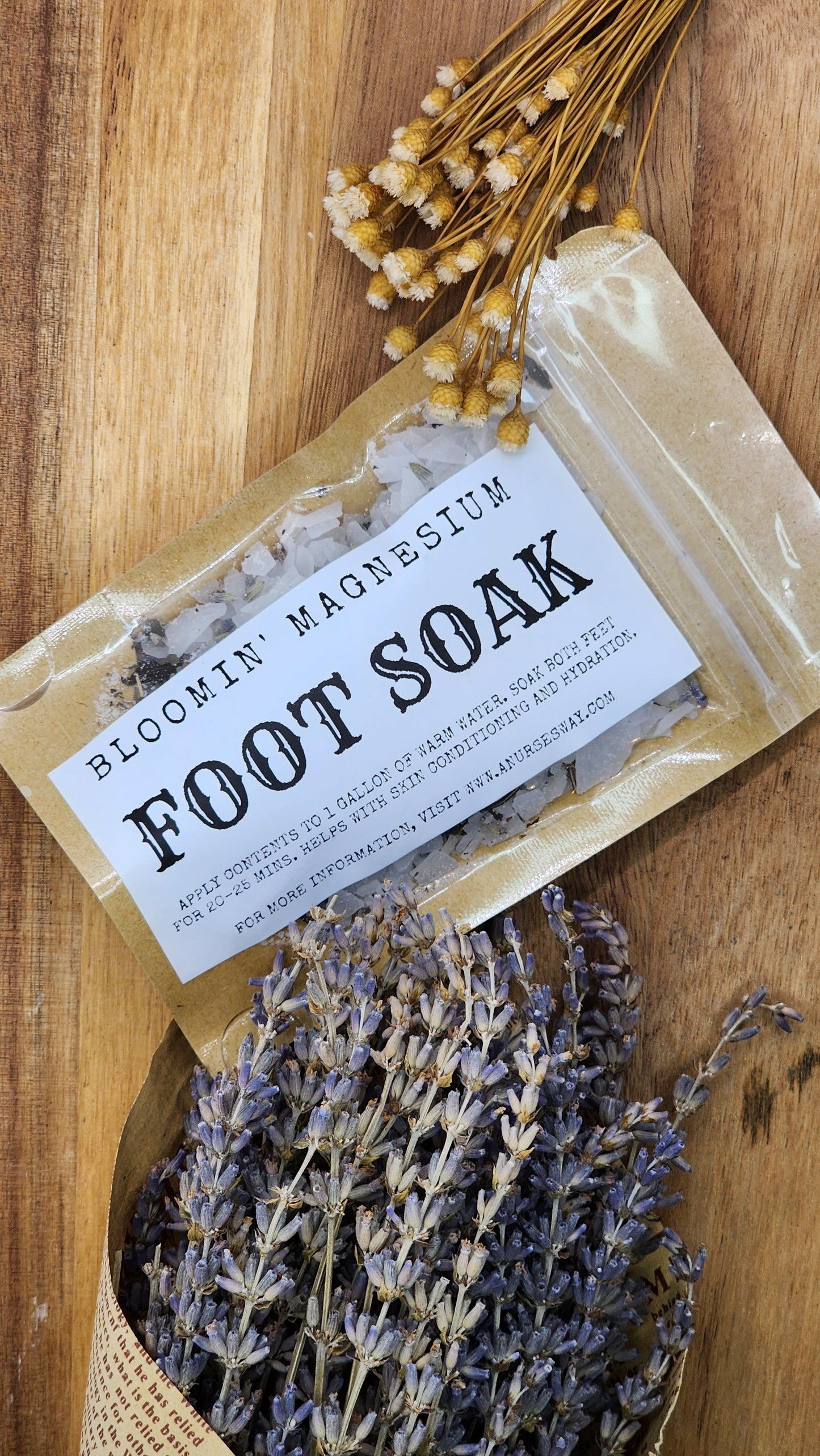 Magnesium Foot Soak