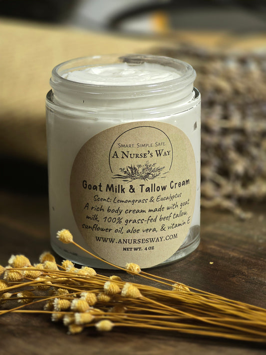 Tallow & Goat Milk Cream