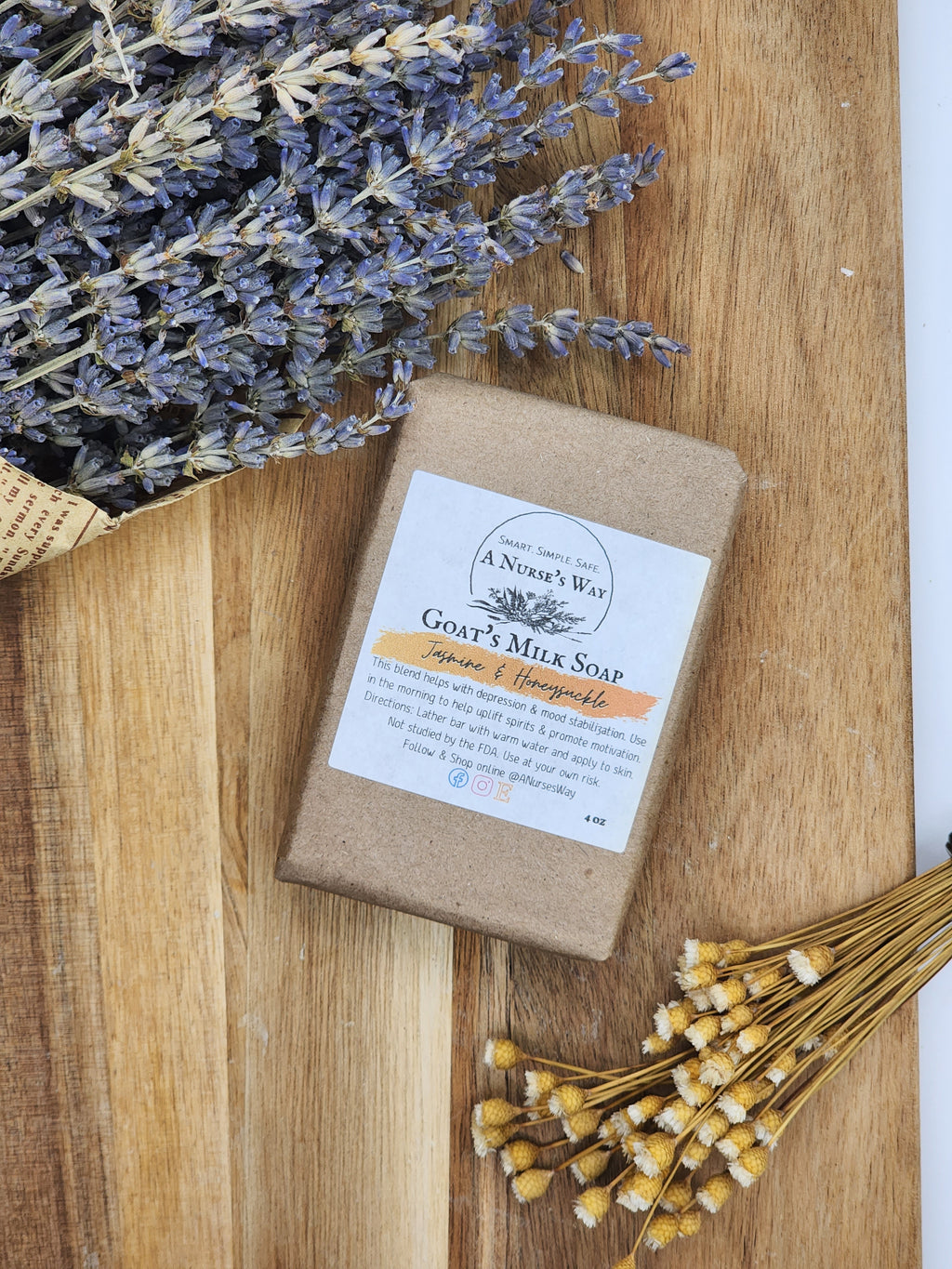 Jasmine & Honeysuckle Goat's Milk Soap & Lotion