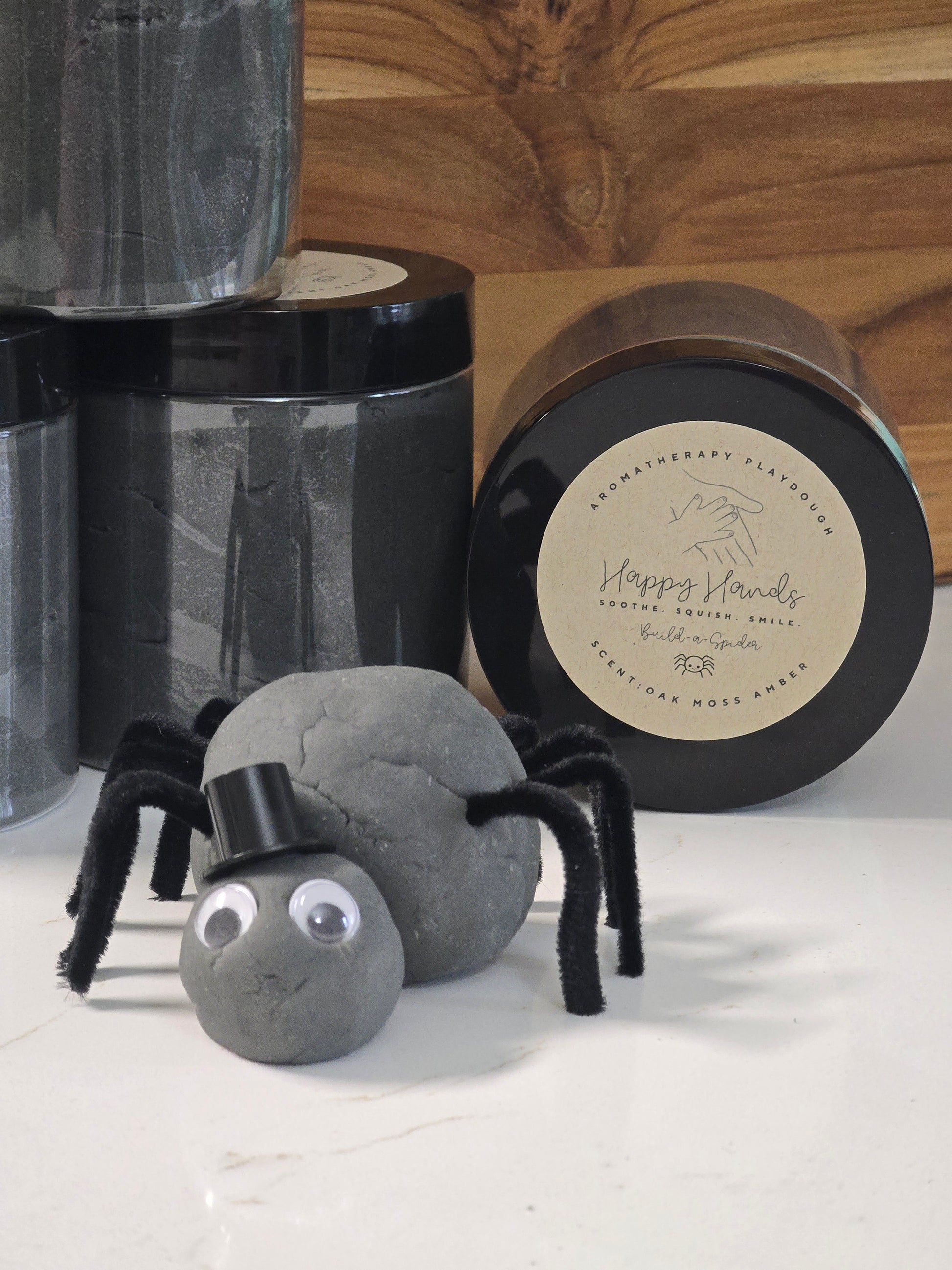 Build-a-Spider Playdough by Happy Hands