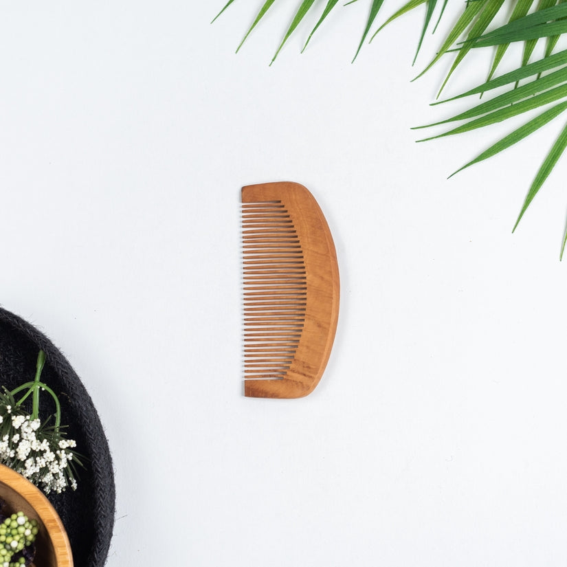 Peachwood Beard Comb
