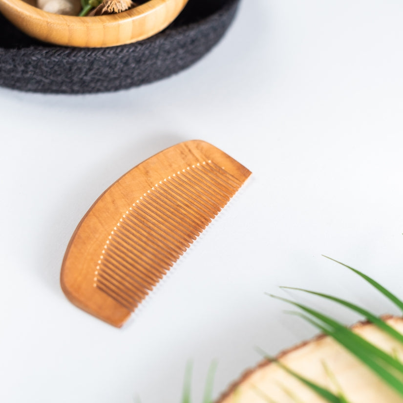 Peachwood Beard Comb
